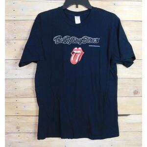 Vintage Rolling Stones T-Shirt Medium Black Anthill Rockware 2005
